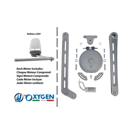 Kallisto 230v Motor con Brazo Ariticulado 230v