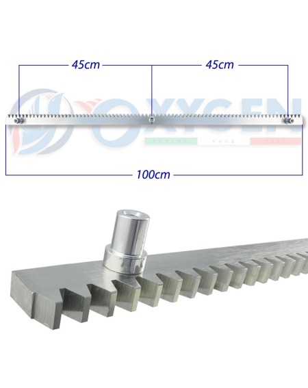Zahnstange aus Stahl M4