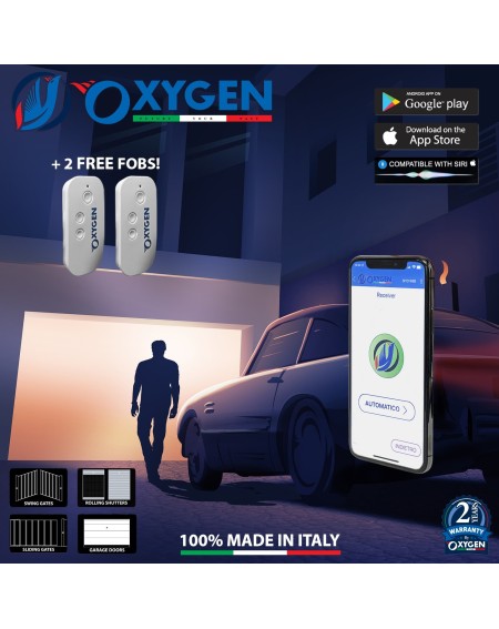 Oxygen Smarty EMPFÄNGER + APP