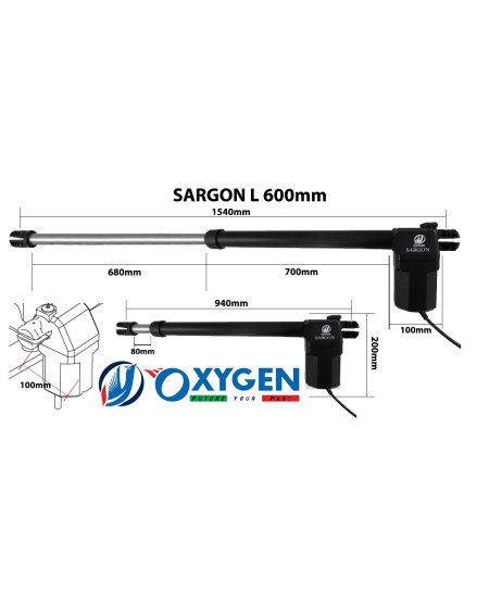 Operatore Cancello Battente Sargon L 230V