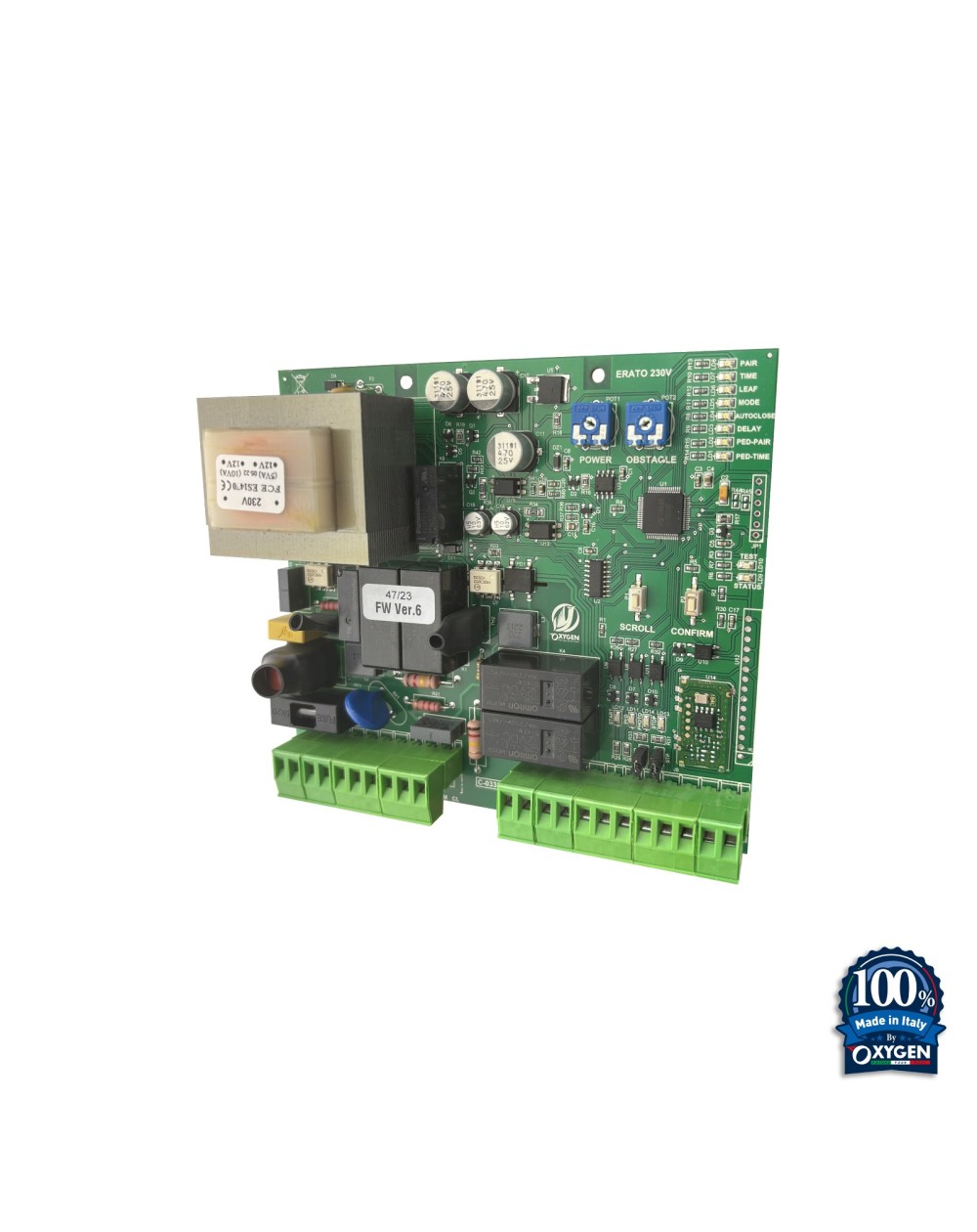 ARMOINE DE COMMANDE 2 MOTEURS 230V NO BOX