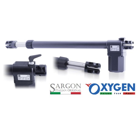 Coppia Sargon 230v cancello battente due ante residenziale