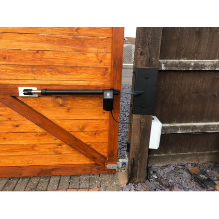 Full kit sargon 230v für 2-flügeliges Drehtor für Wohnnutzung