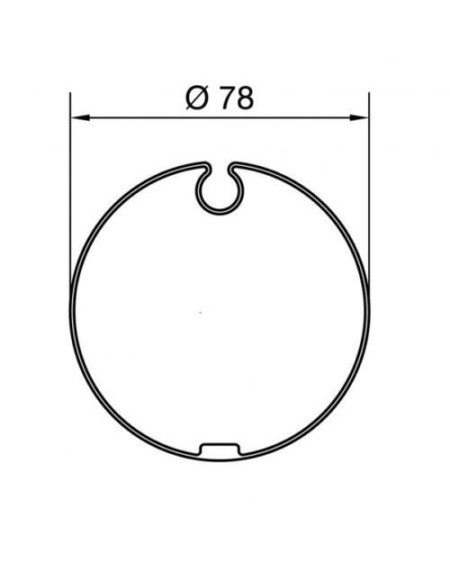 Adattatore Ogiva 78mm
