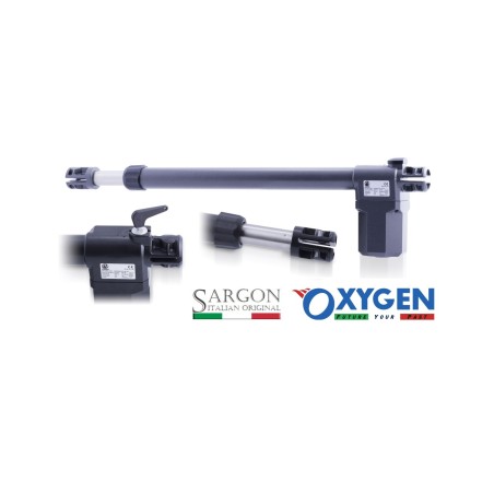 Full kit Sargon 230v cancello battente due ante residenziale