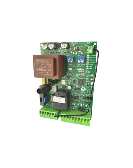 Tarjeta de control 230V con receptor integrado para puertas correderas