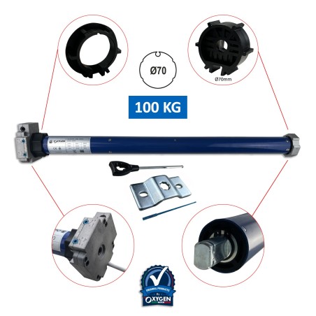 Tubular motor with Manual Override