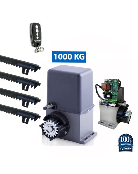 NYX 1000KG KIT, 1x mando y 4x metros cremallera incluidos