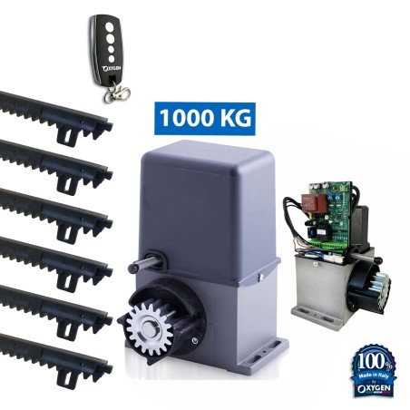 NYX 1000KG KIT, 1 Handsender und 6Mt. Zahnstange