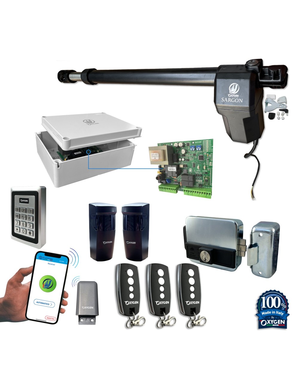 full-kit-sargon-m-230v-droit-serrure serrure electrique