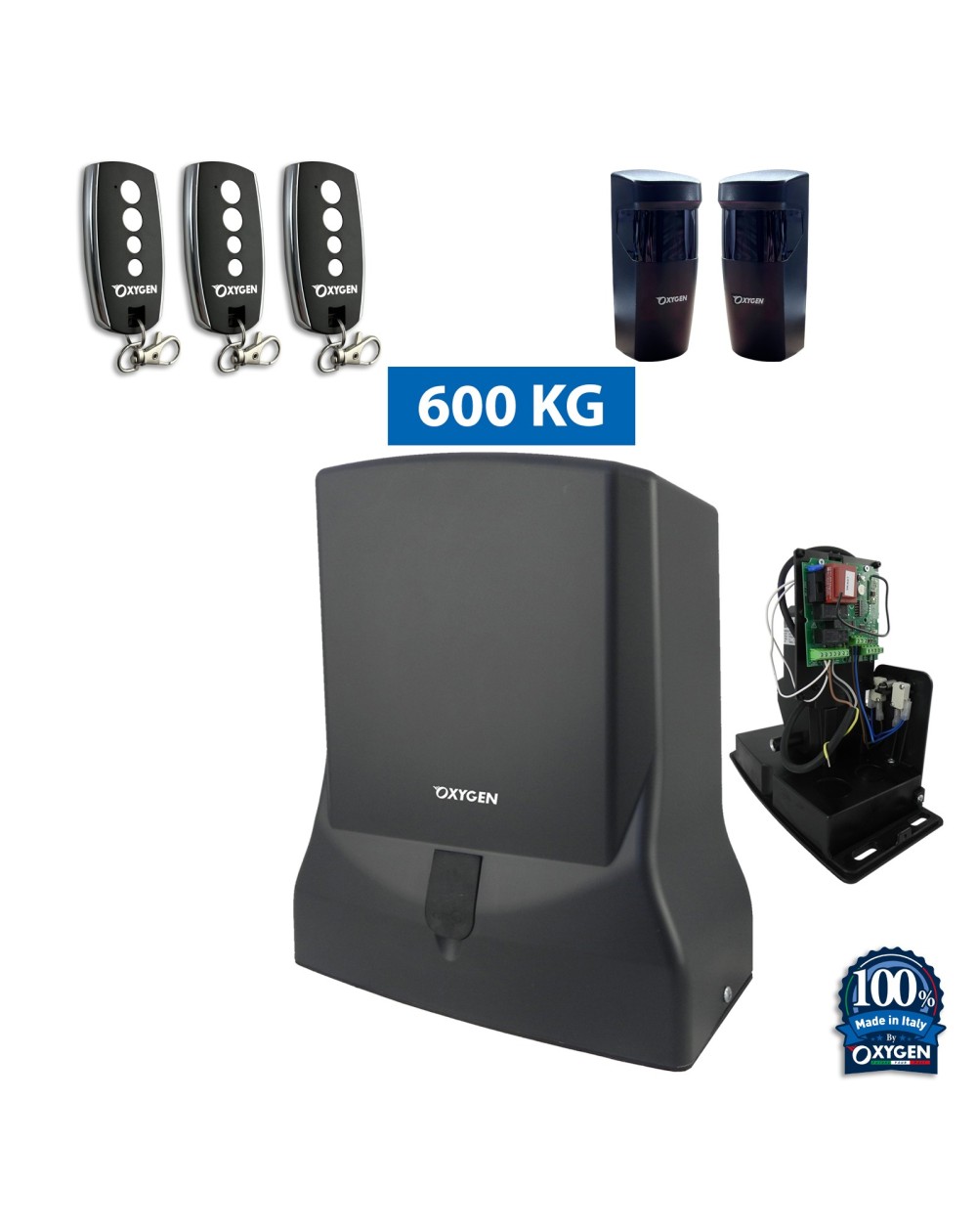 motoriduttore Perseus 230V motore cancello scorrevole elettromeccanico