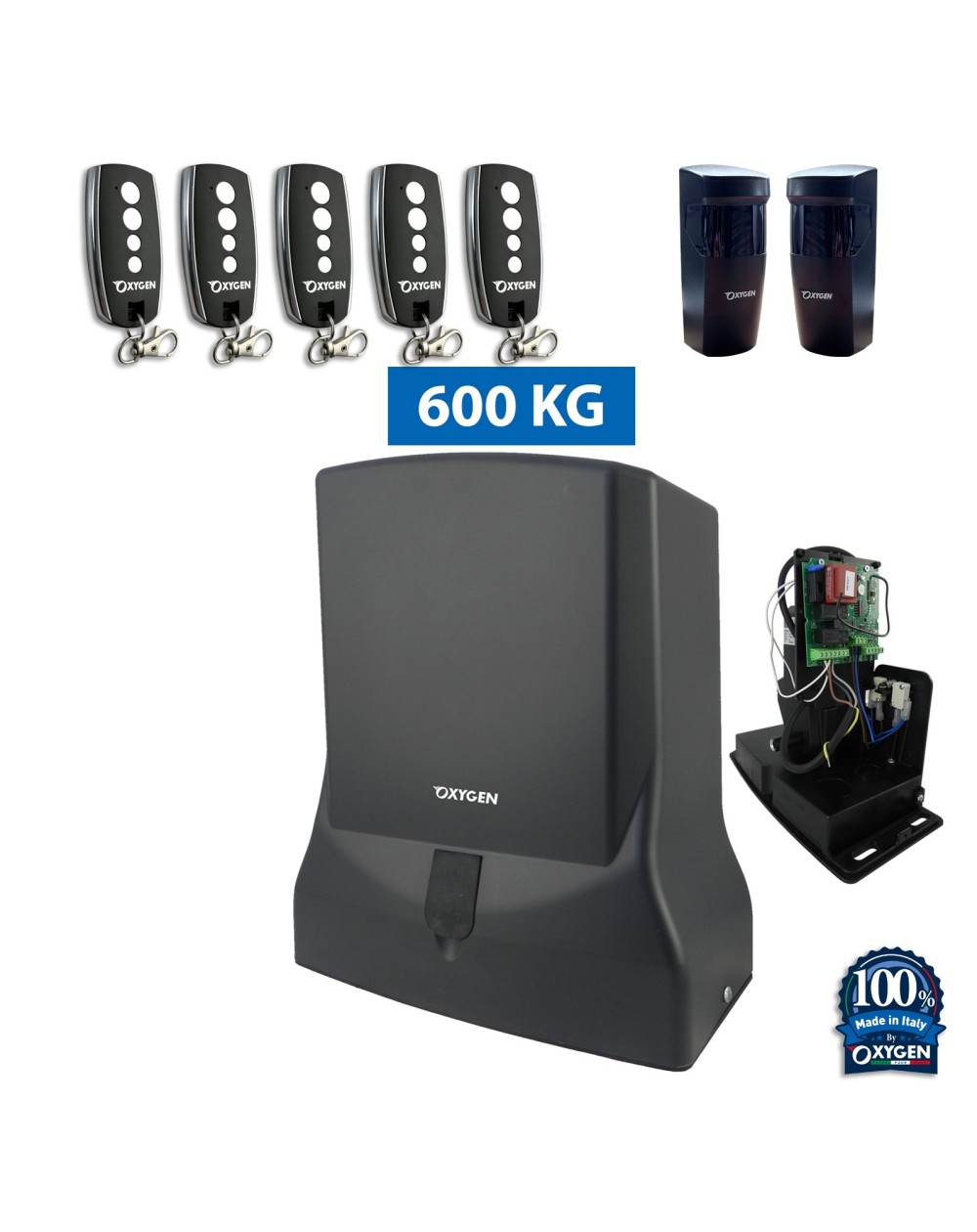 motoriduttore Perseus 230V motore cancello scorrevole elettromeccanico