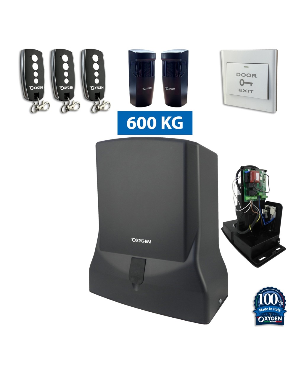 motoriduttore Perseus 230V motore cancello scorrevole elettromeccanico