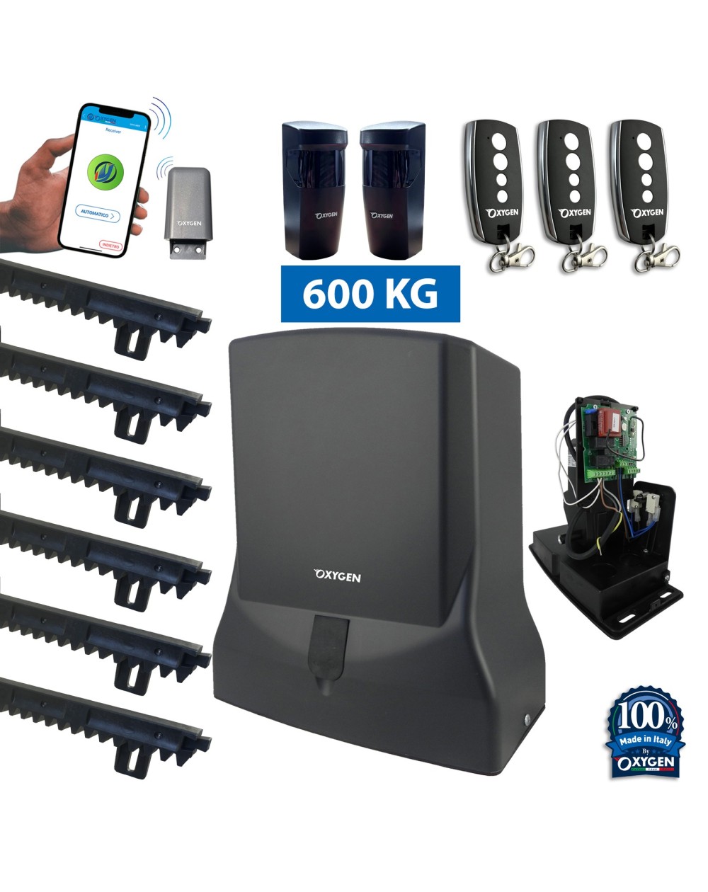 Getriebemotor Perseus 230V elektromechanischer Schiebetorantrieb