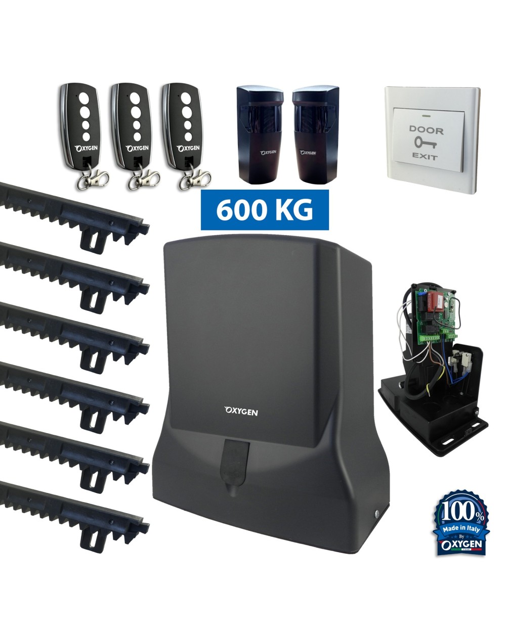 motoriduttore Perseus 230V motore cancello scorrevole elettromeccanico