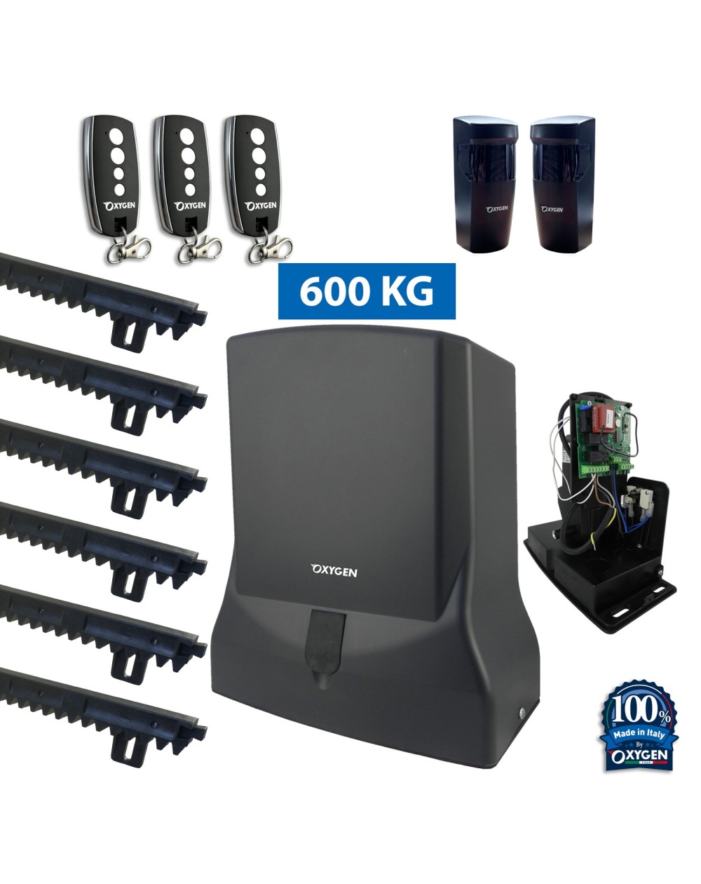 motoriduttore Perseus 230V motore cancello scorrevole elettromeccanico