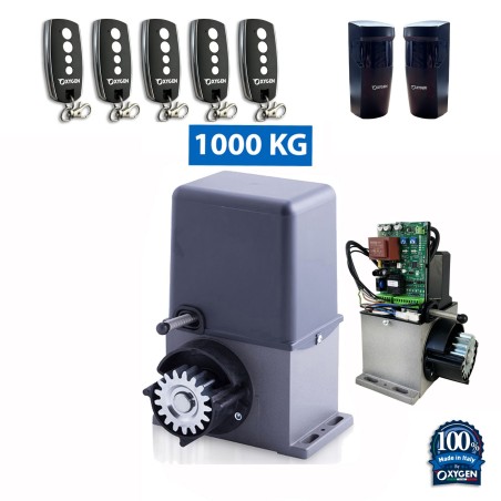 motoriduttore NYX 230V motore cancello scorrevole finecorsa meccanici