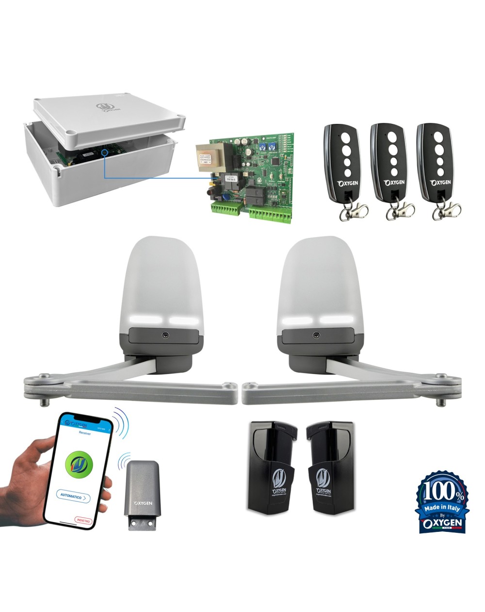 Drehtorantrieb mit Gelenkarm 230V