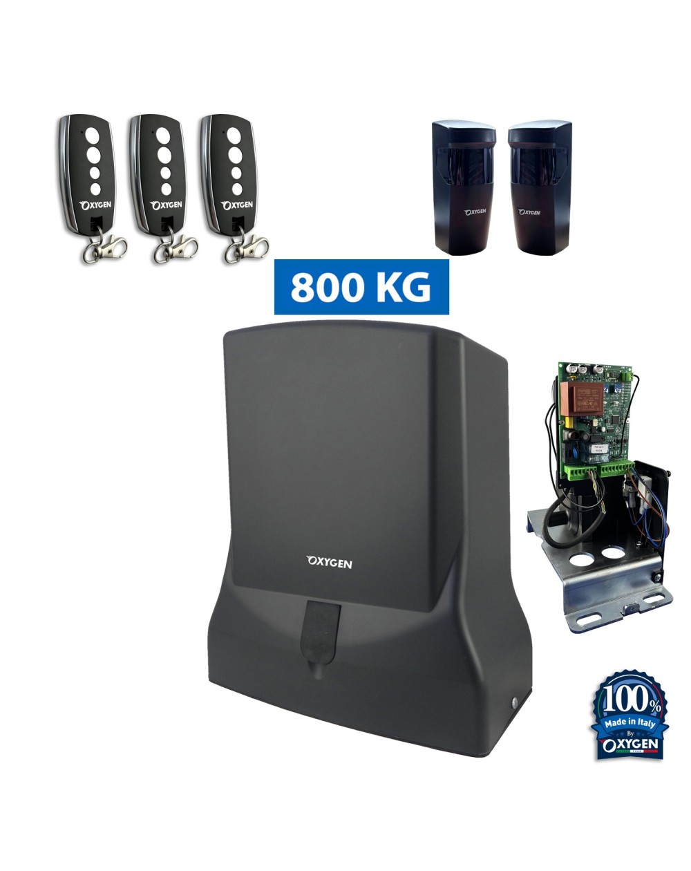 motoriduttore Perseus 230V motore cancello scorrevole elettromeccanico