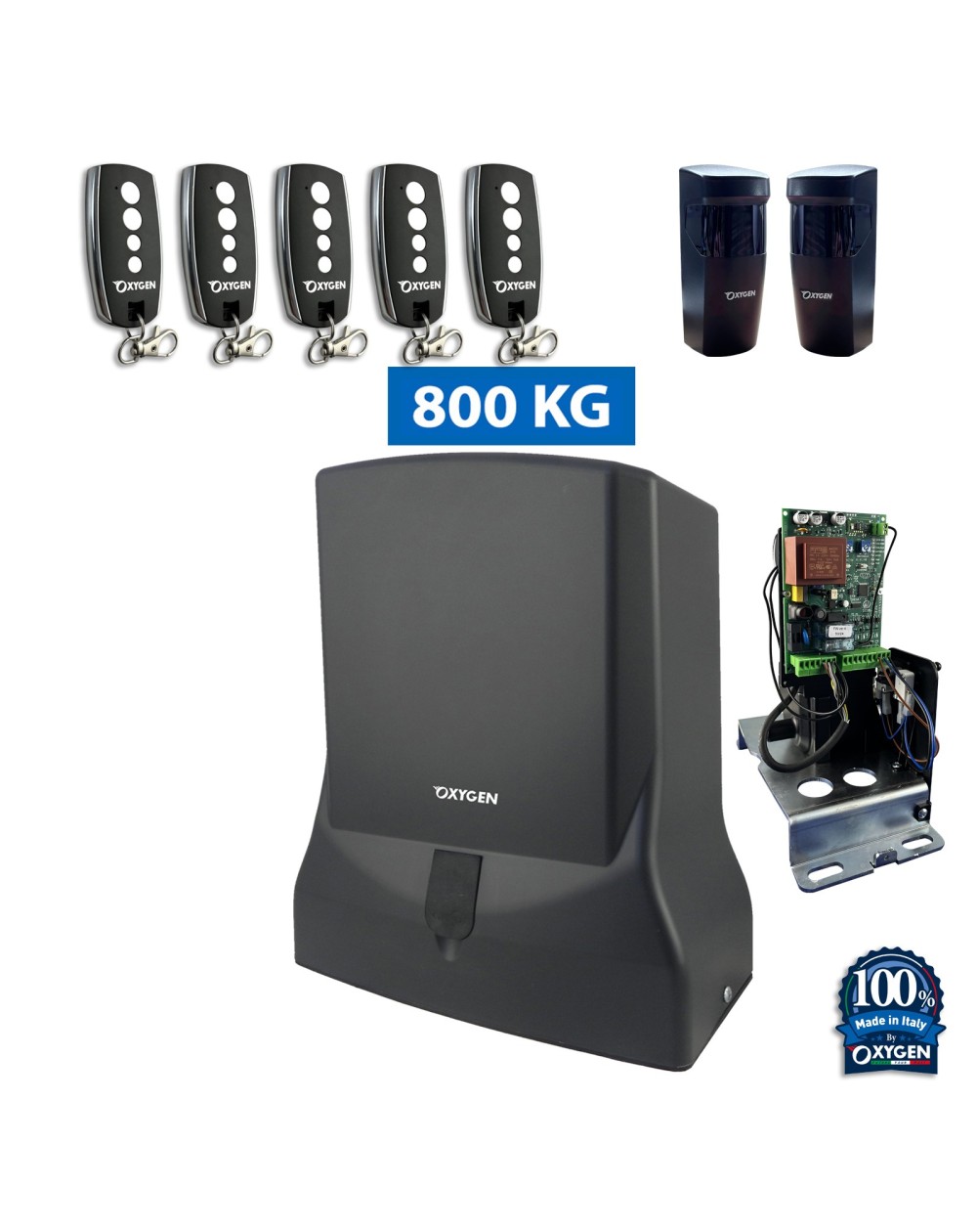 motoriduttore Perseus 230V motore cancello scorrevole elettromeccanico