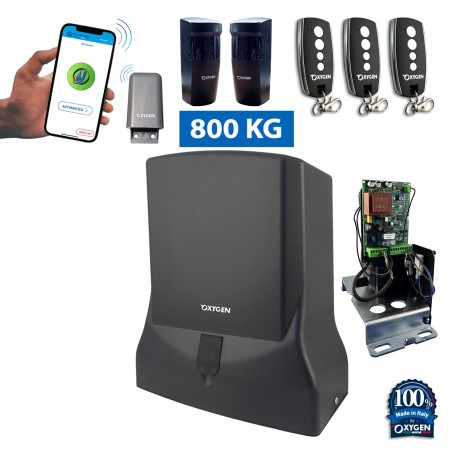 motoriduttore Perseus 230V motore cancello scorrevole elettromeccanico