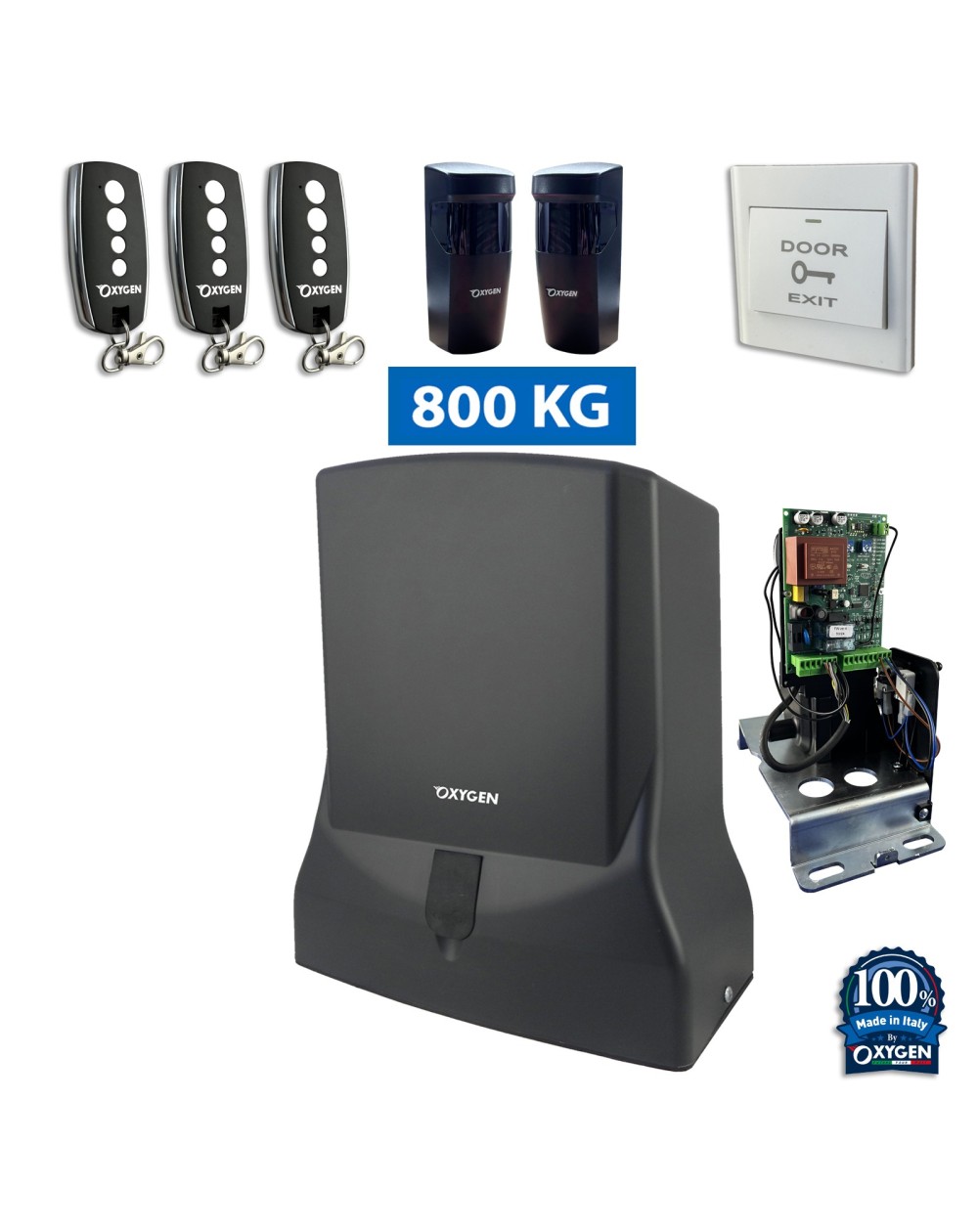 motoriduttore Perseus 230V motore cancello scorrevole elettromeccanico