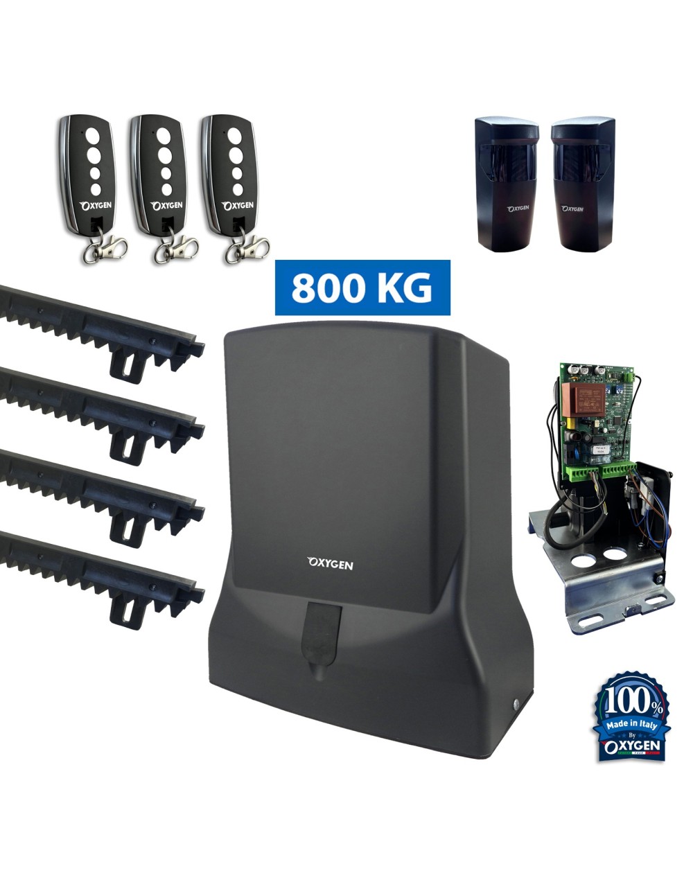 motoriduttore Perseus 230V motore cancello scorrevole elettromeccanico