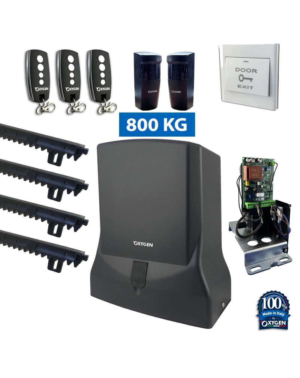 motoriduttore Perseus 230V motore cancello scorrevole elettromeccanico