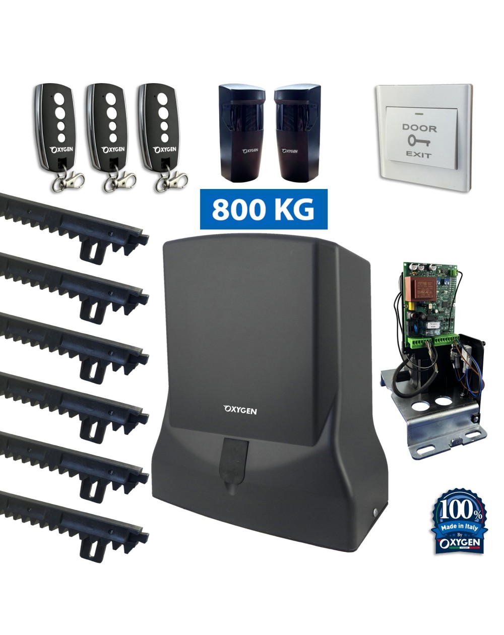 motoriduttore Perseus 230V motore cancello scorrevole elettromeccanico