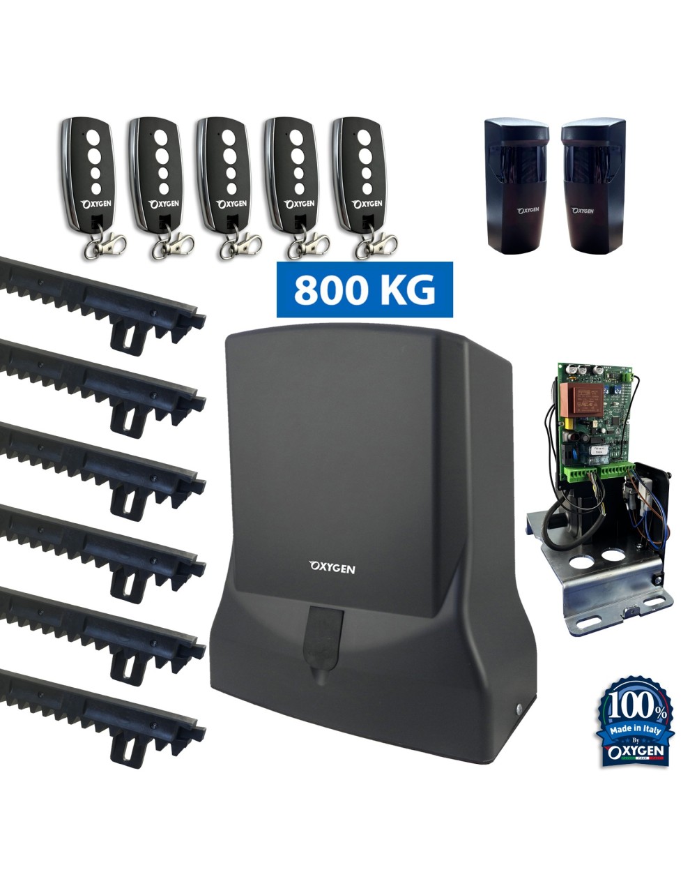 motoriduttore Perseus 230V motore cancello scorrevole elettromeccanico