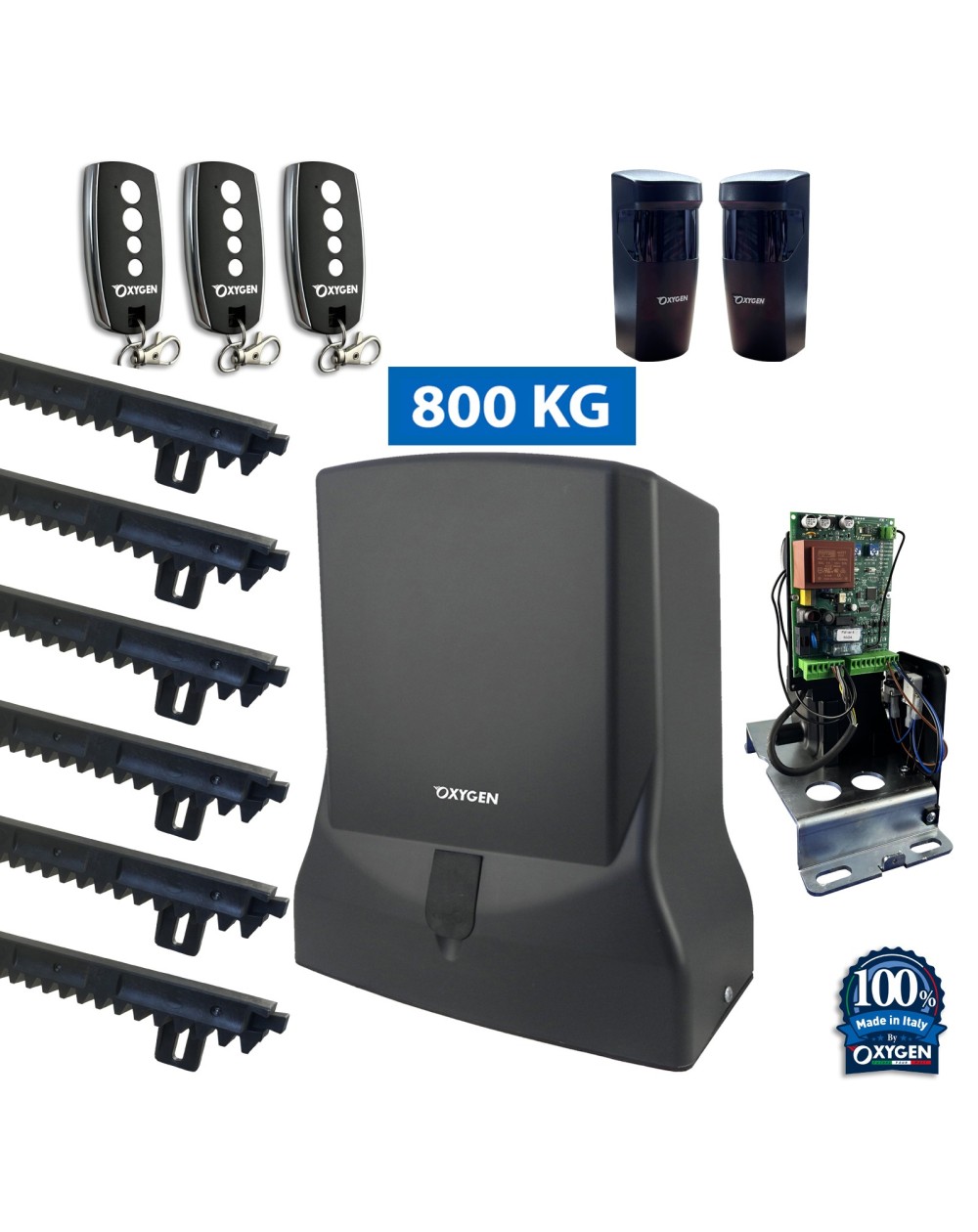 motoriduttore Perseus 230V motore cancello scorrevole elettromeccanico