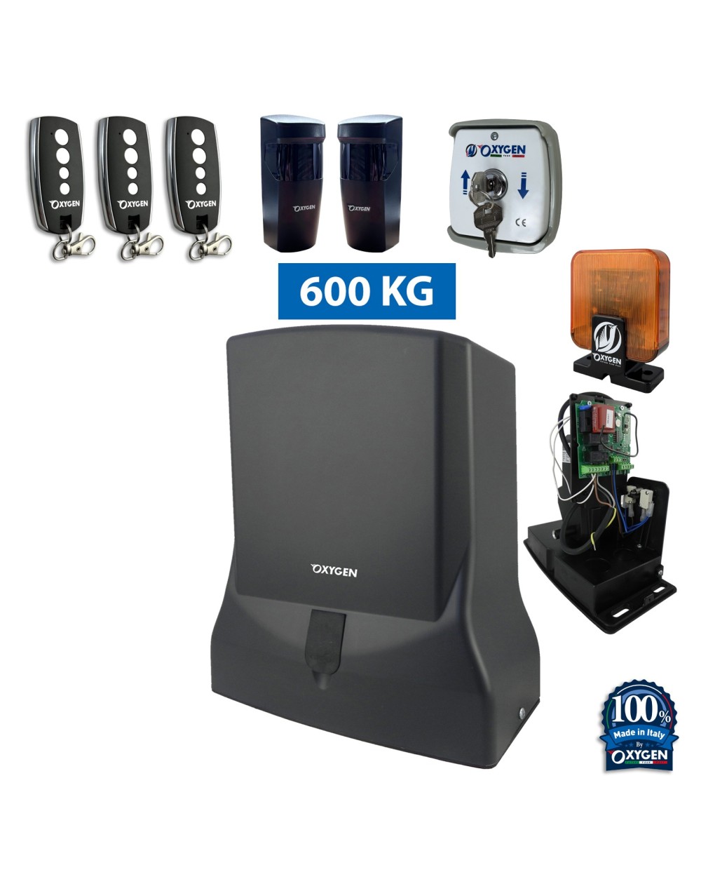 motoriduttore Perseus 230V motore cancello scorrevole elettromeccanico