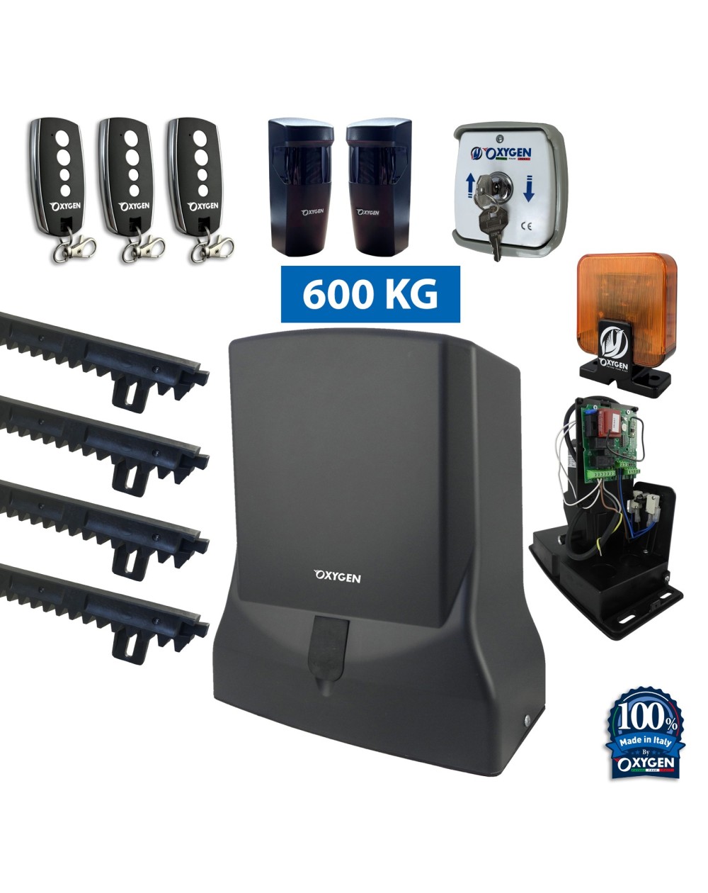 motoriduttore Perseus 230V motore cancello scorrevole elettromeccanico