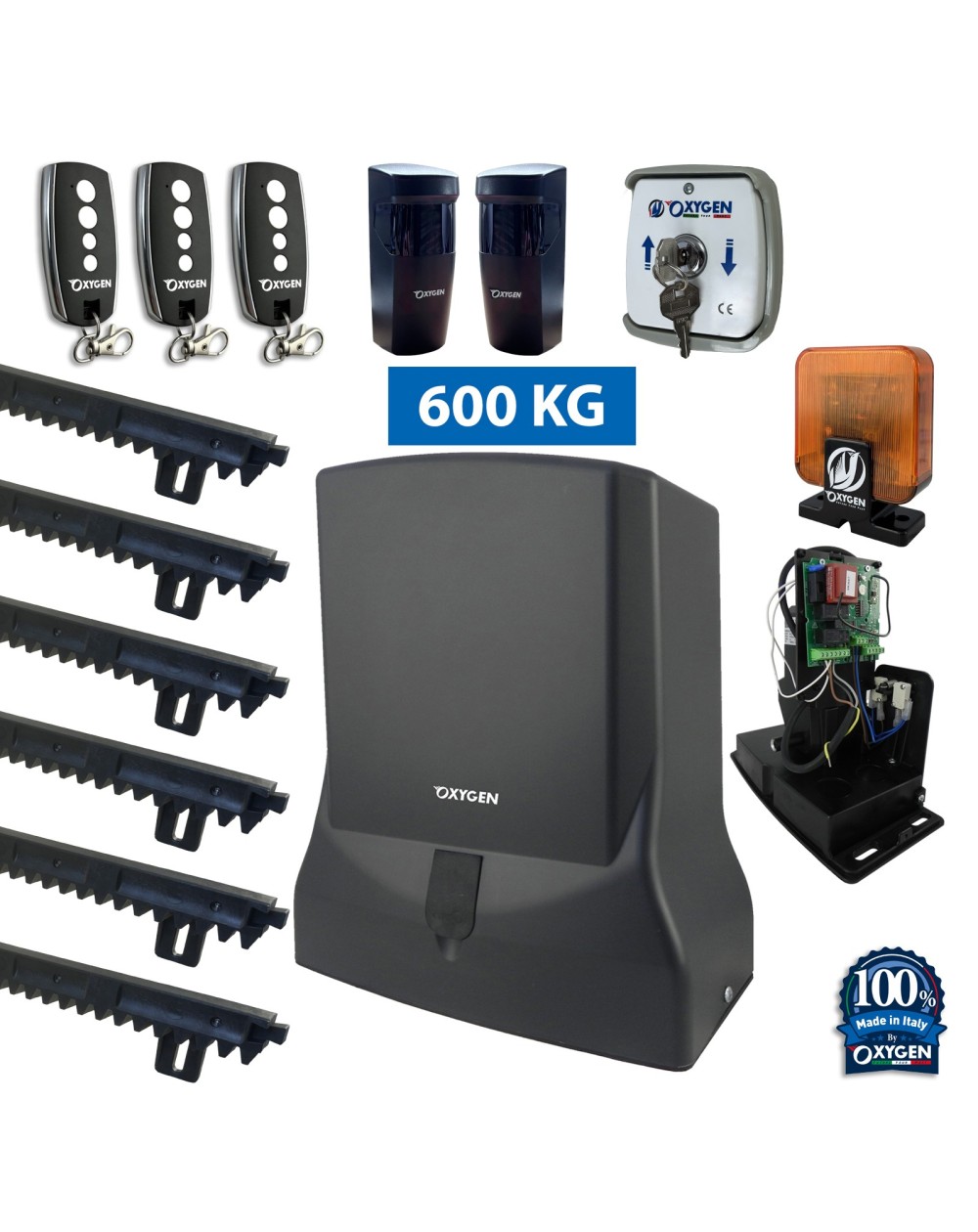 motoriduttore Perseus 230V motore cancello scorrevole elettromeccanico