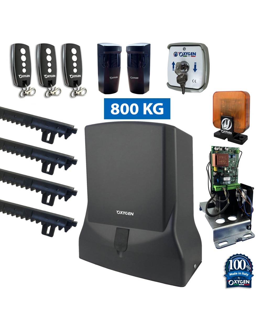 motoriduttore Perseus 230V motore cancello scorrevole elettromeccanico