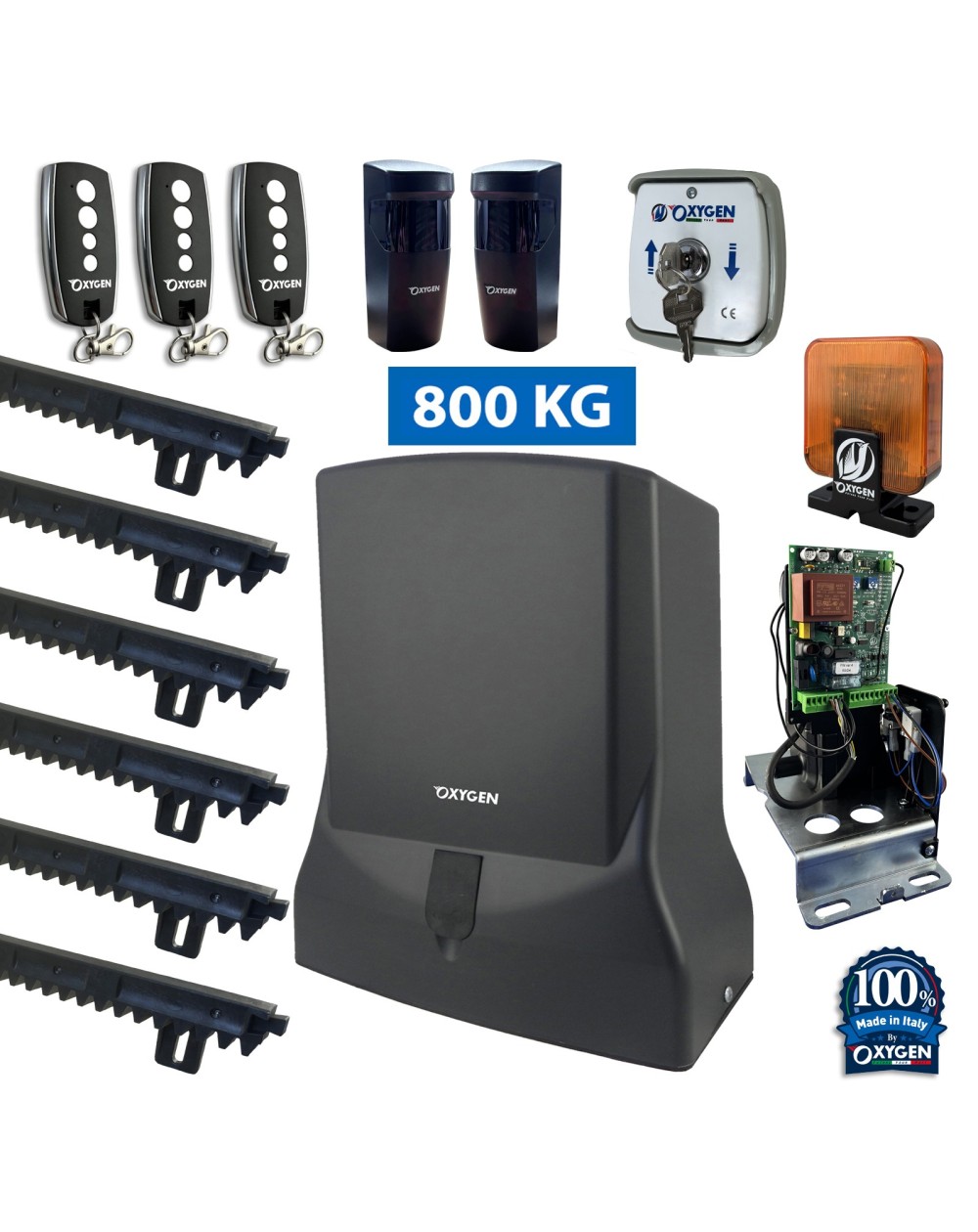 motoriduttore Perseus 230V motore cancello scorrevole elettromeccanico