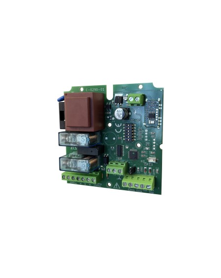 Tarjeta de control 230V con receptor integrado para puertas correderas