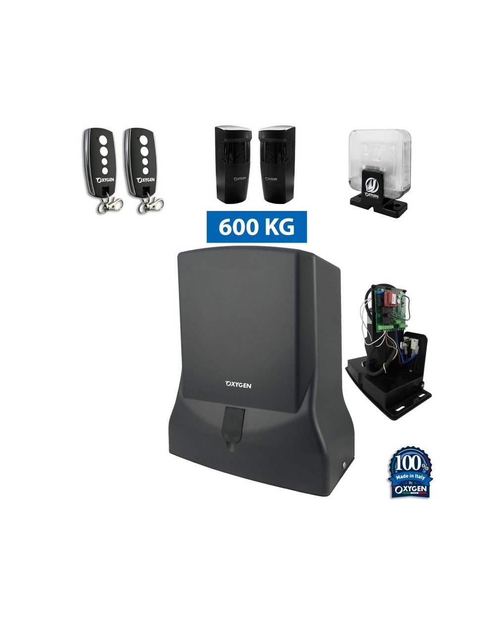 motoriduttore Perseus 230V motore cancello scorrevole elettromeccanico