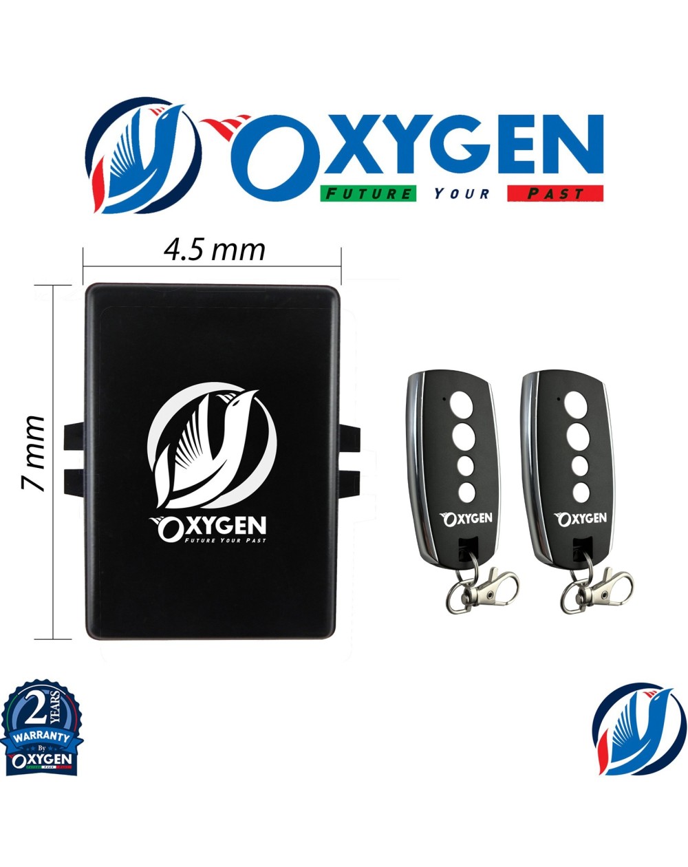 Unité de commande 24V avec récepteur intégré