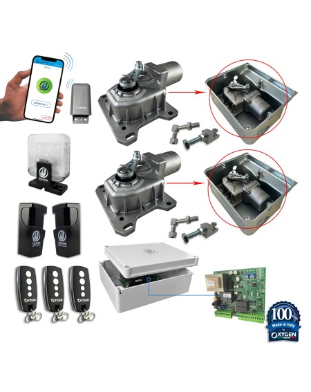 moteur enterré hades 230V FULL KIT