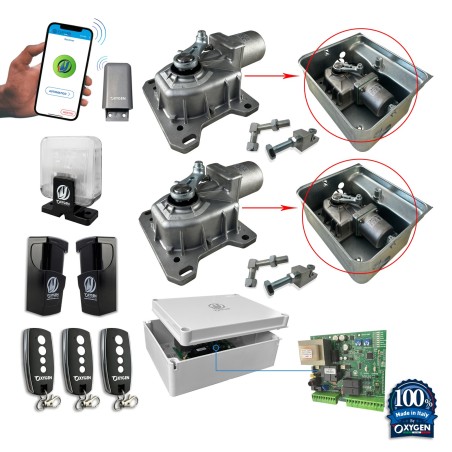 moteur enterré hades 230V FULL KIT