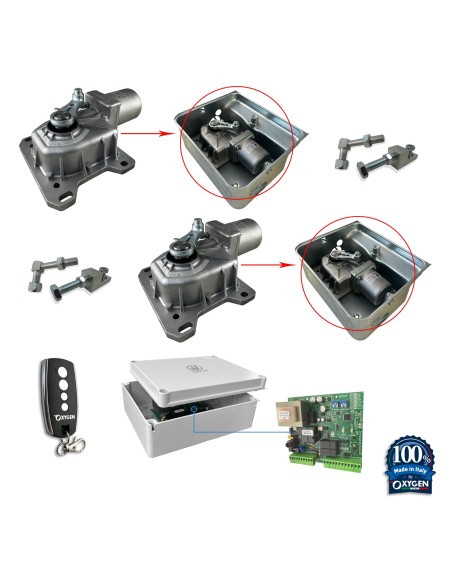 moteur enterré hades 230V FULL KIT