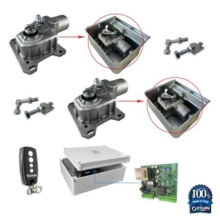 moteur enterré hades 230V FULL KIT