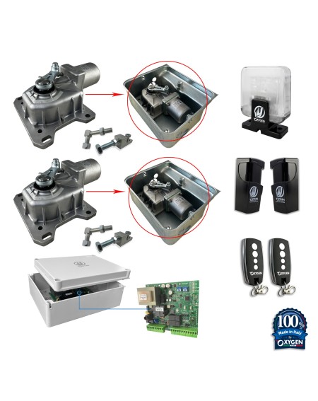 moteur enterré hades 230V FULL KIT