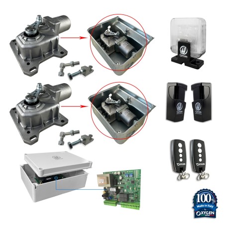 moteur enterré hades 230V FULL KIT